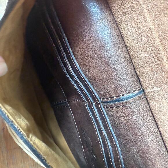 Patricia Nash VINTAGE Camila Leather Crossbody Shoulder-Bag Boho Rustic - Picture 7 of 12